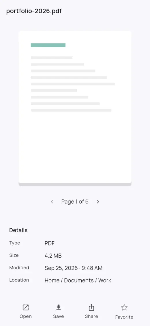 Reading a PDF